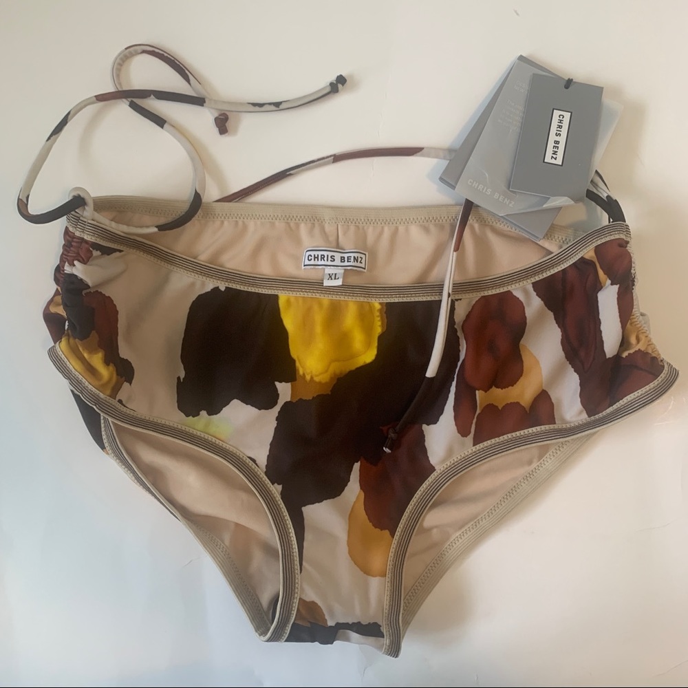 Chris Benz Halter Bikini Two Pieces Swimsuit Set Size XL - Picture 7 of 15